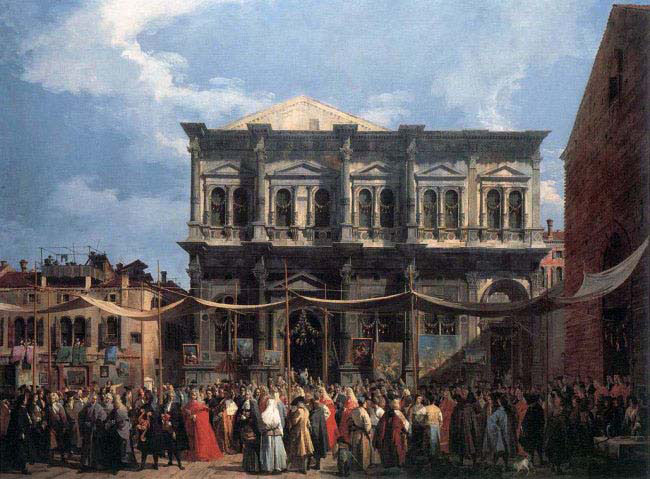 The Doge Visiting San Rocco